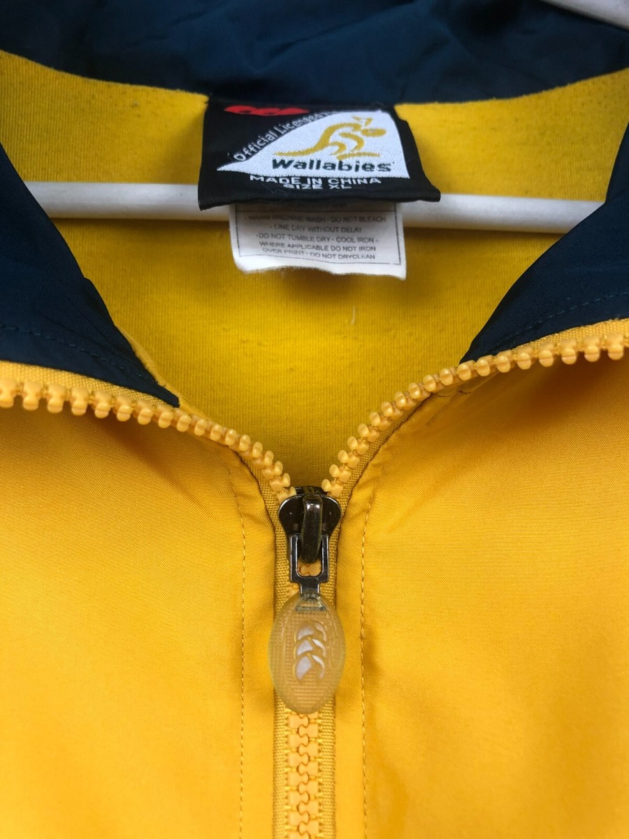 Vintage wallabies Jacket Canterbury Rugby Track Top