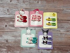 Sanrio 5 Pairs Hair Clips For Girls