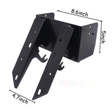Black Front Fairing Support Mount Bracket Ste...