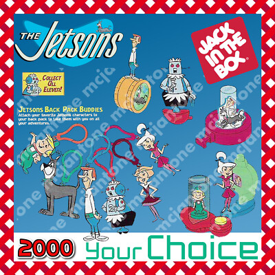 Jack in the Box 2000 JETSONS Jetson Astro JUDY Rosie Outerspace YOUR Toy CHOICE