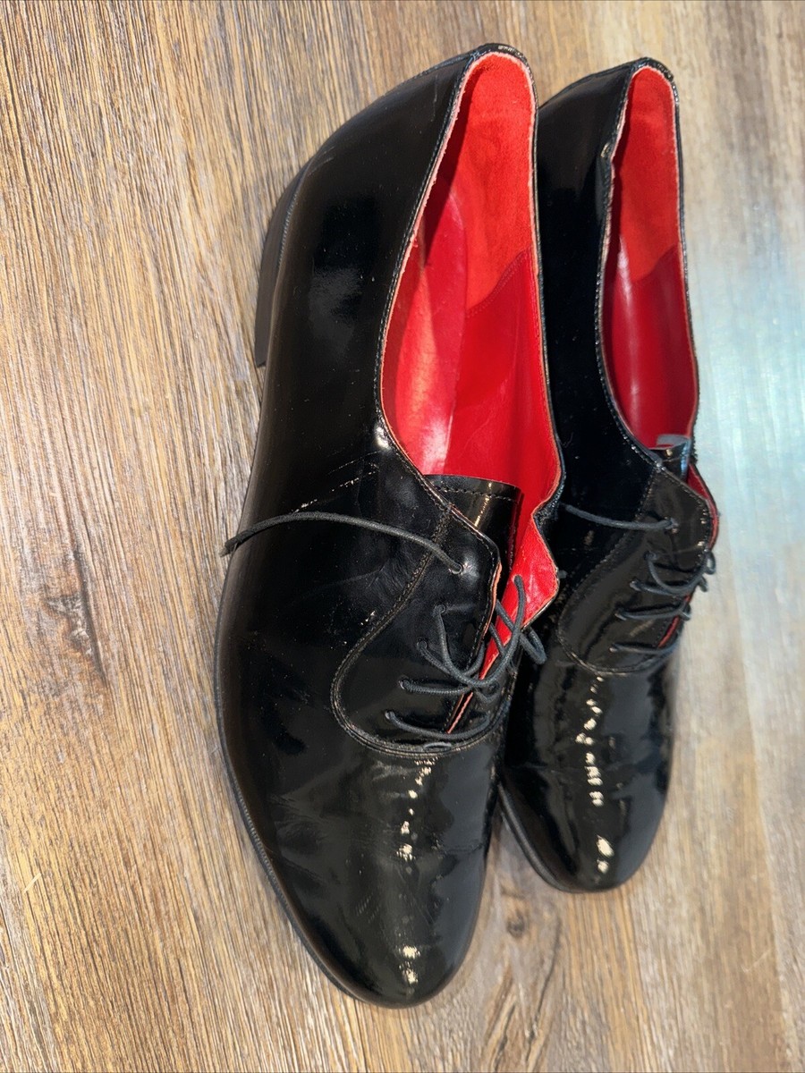Daniele Ferradini Black Round Toe LEATHER Shoes (12  display picture 2
