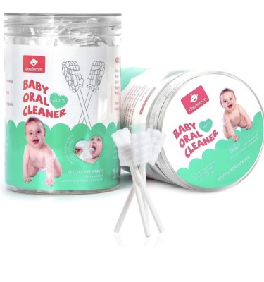Baby Tongue Cleaner, Newborn Baby Toothbrush, 48PCS, Toothbrush Clean Baby Mouth