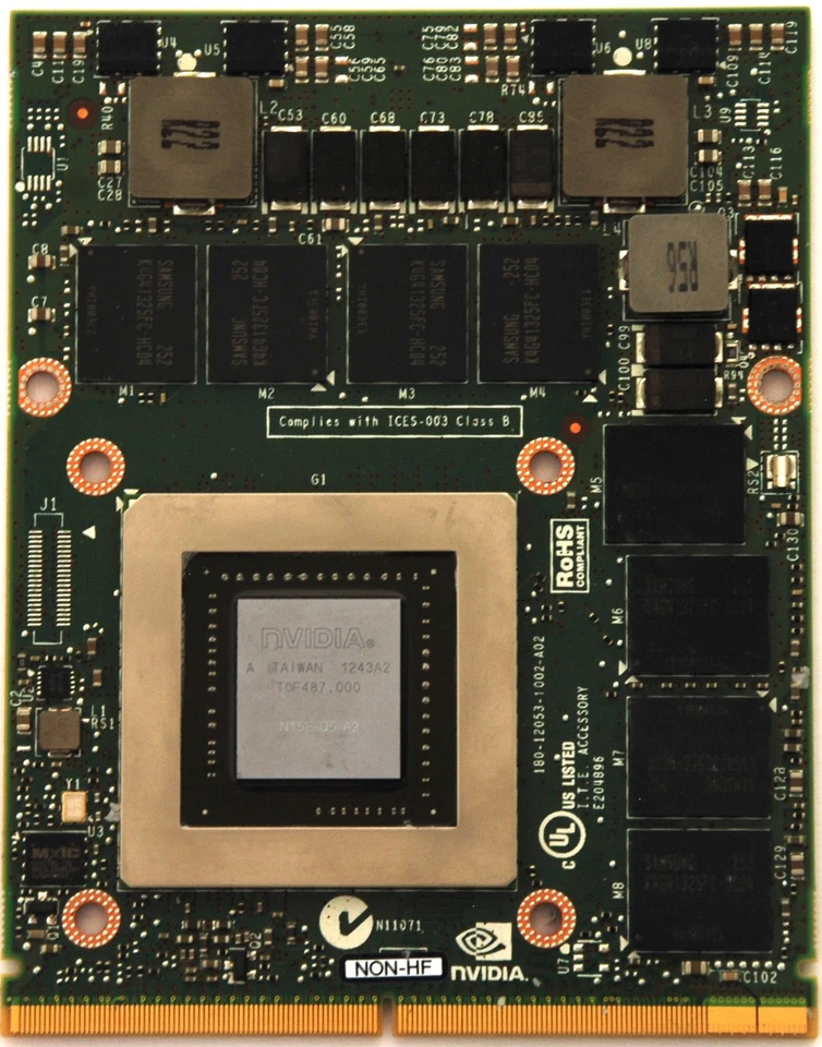 GPU Upgrade Kit; NEW NVIDIA Quadro K5100M; 8GB GDDR5; MXM 3.0b - Image 2 of 3