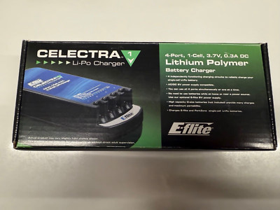 E-flite Celectra 4-Port LiPo Ladegerät   Perfekt für RC-Flugzeuge