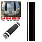 <!--F#f_0-->1Pc Car Hood Decal Stripes Sticker Racing Decals Long Stripe Universal Black<!--F/-->