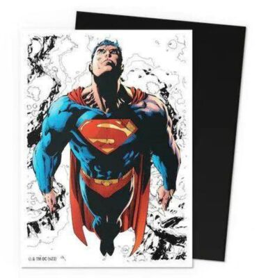 Dragon Shield Dual Art Sleeves   Superman Core (Full Color), 100 Kartenhüllen