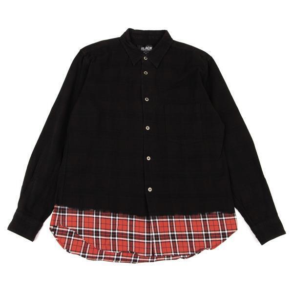 BLACK COMME des GARCONS Dyed Check Shirt Size L(K-149279) | eBay BLACK COMME des GARCONS Dyed Check Shirt Size L(K-149279) | eBay