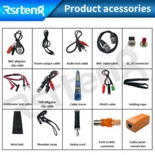 Rsrteng Camera Tester Accessories Series Cable Adapter test box For CCTV tester