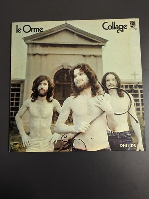 le orme collage LP 1 PRINT ITA 1971 PHILIPS 6323 007 L