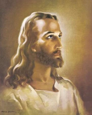 Print or Canvas - Head of Christ by Warner Sallman