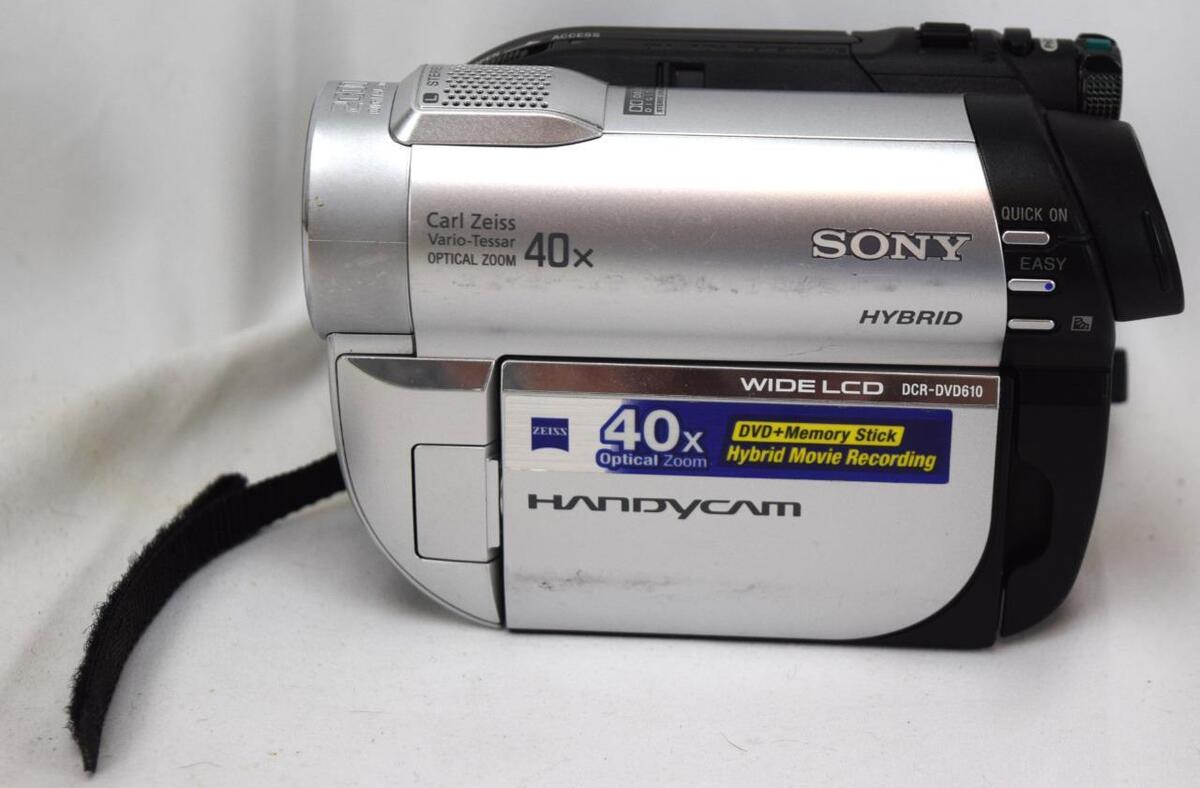 Sony Hybrid 40x Zeiss Optical Zoom Wide LCD Handycam Sony Hybrid 40x Zeiss Optical Zoom Wide LCD Handycam