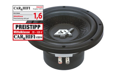 ESX 8'' Subwoofer Signum SX840 600w 4 ohm subwoofer