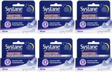 6 New Alcon Systane Nighttime Severe Dry Eye Lubricant Ointment 3.5g Exp 2/2028