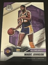 2020-21 Panini Mosaic Magic Johnson All-Time Greats  Base #288 Lakers