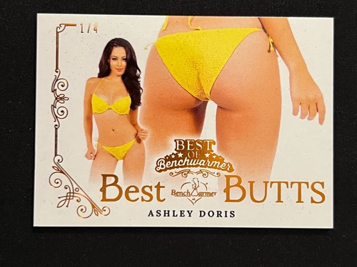 Benchwarmer 2022 Best of Benchwarmer Best Butts Orange Foil Ashley Doris 1/4