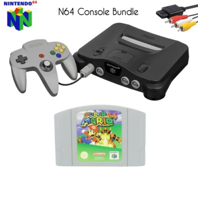 ニンテンドー64 NINTENDO Nintendo N64 Nintendo 64 Console + Game - Choose - Mario 64 / Mario Kart