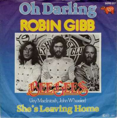 Robin Gibb - Oh Darling 7'' Single Vinyl Schallplatte 27824