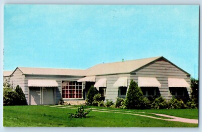 Virginia Minnesota MN Postcard Edco Permanent Siding House Advertising c1950's