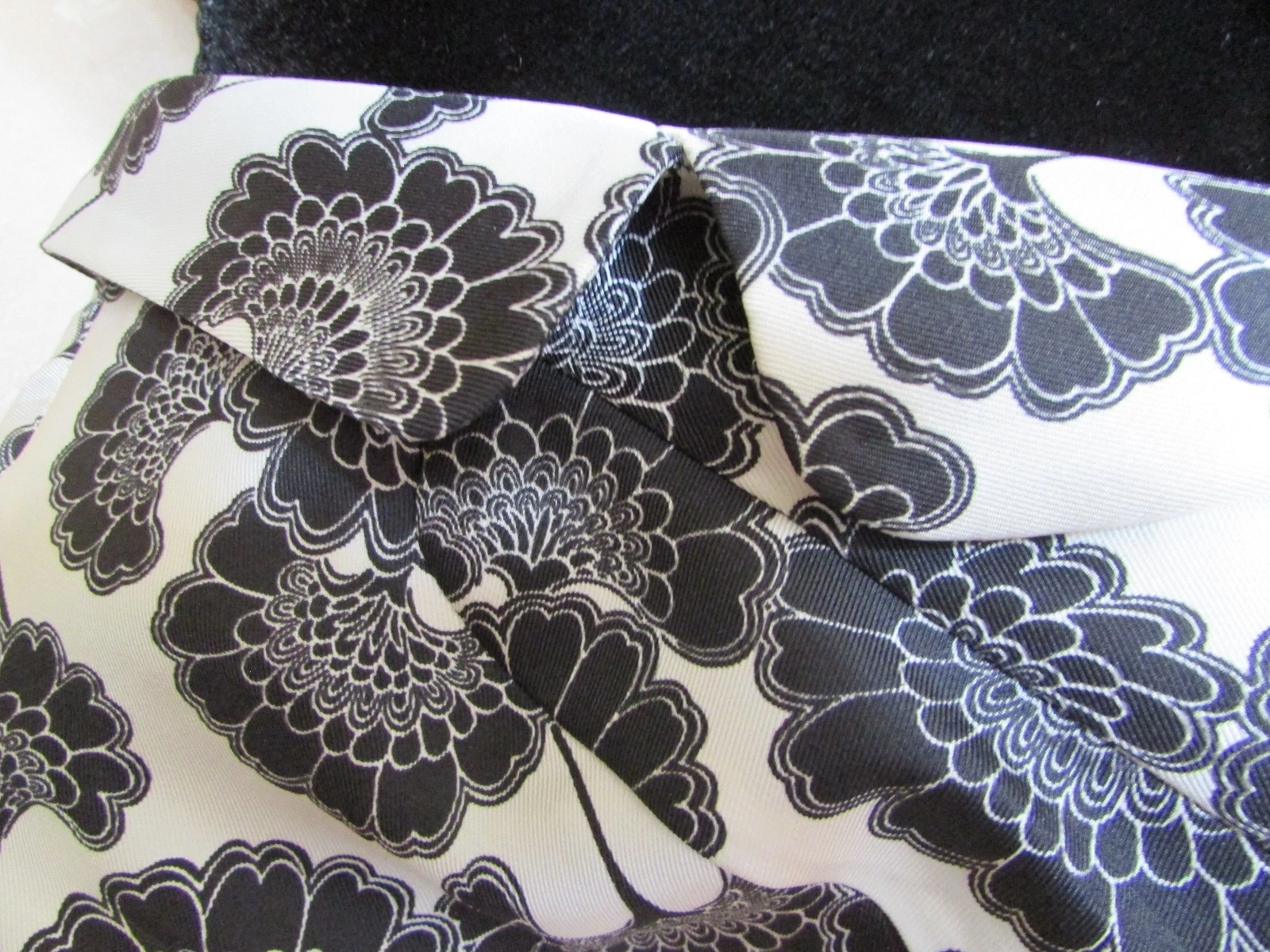 Abito Kate Spade Florence Broadhurst giapponese floreale tubino seta tg 00