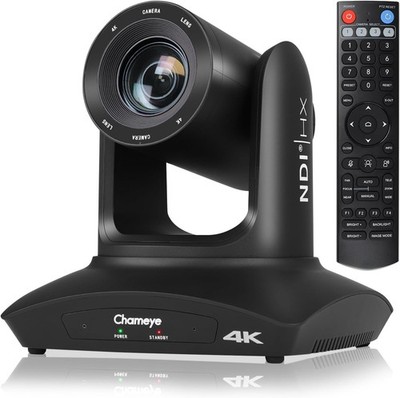 Chameye 4K PTZ Kamera KI-Tracking 20x Optisch Zoom HDMI/USB3.0/LAN C420T Webcam