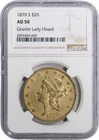 1870-S Liberty Double Eagle — photo from another recent sale