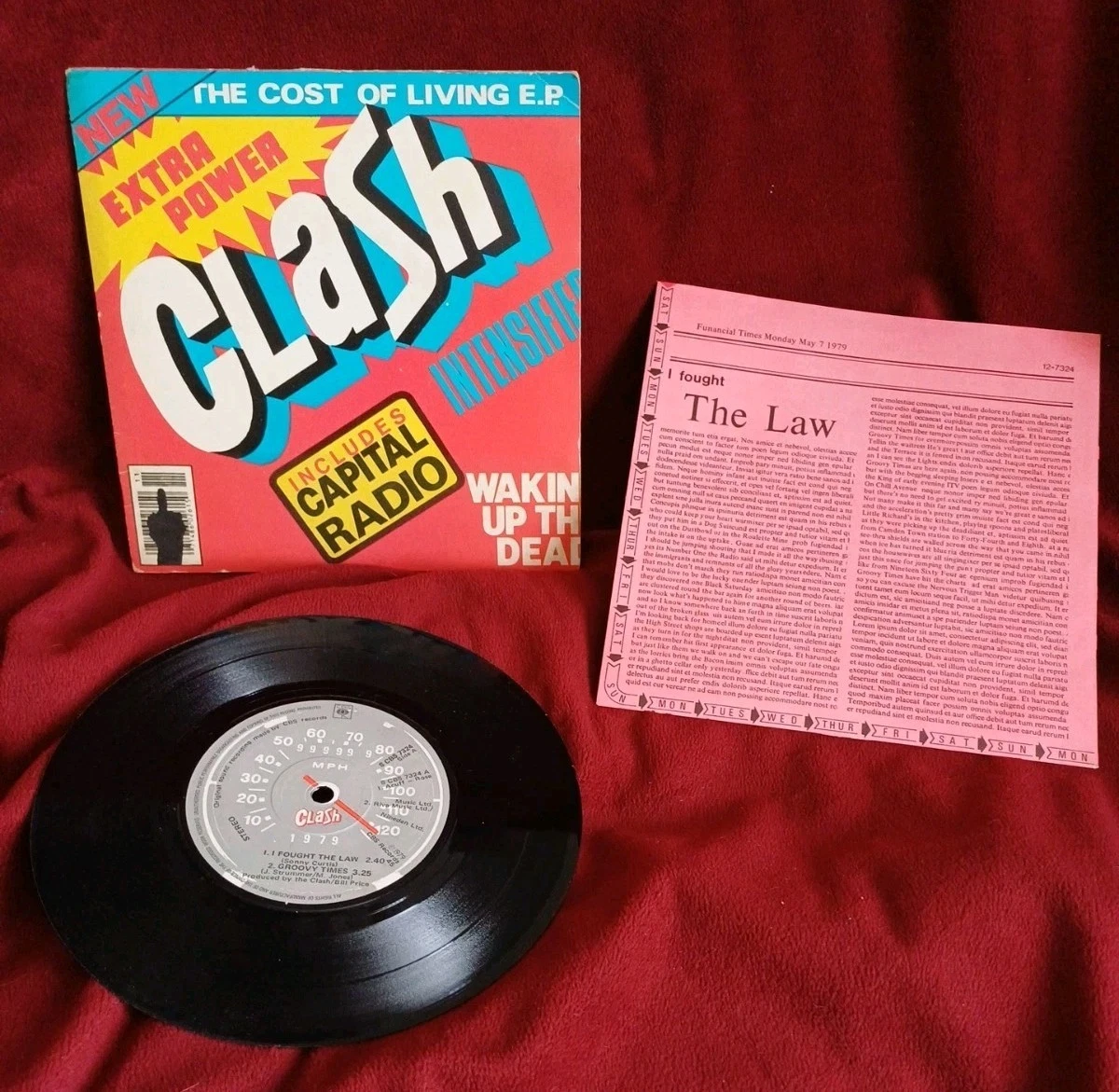 The Clash EP Vinyl Records for sale | eBay UK