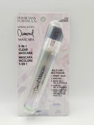 PHYSICIANS FORMULA MINERAL WEAR DIAMOND MASCARA #1711954 CLEAR DIAMOND