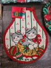 Lot Of 5 Christmas/Holiday Pot holders/Scented/Village/Cats/Cinnamon/Pine/Hearts — photo 6