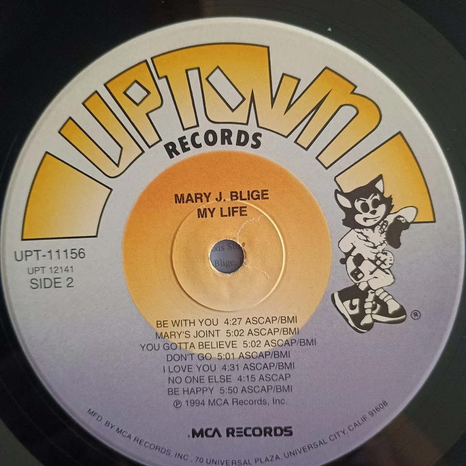 Mary J. Blige ‎– My Life LP US-1994 1st PRESS VG++/VG(+) - Bild 4 von 4