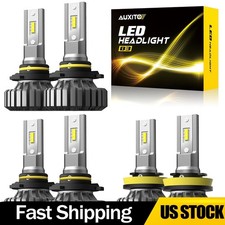 1/2SET 9005 9006 H11 LED Light Bulbs Combo 6500K Super White Plug and Play AB3