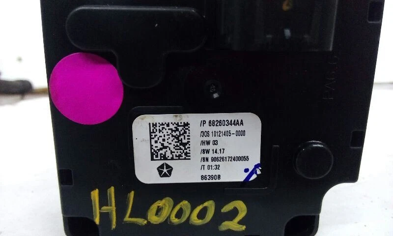 Chrysler 200 2015 transmisión cambio Prnds perilla montada en consola Foto 3 de 4