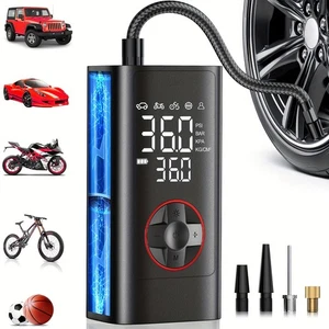 150 PSI Tire Inflator Car Air Pump Compressor Electric Portable Auto w / Digital
