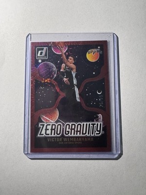 Victor Wembanyama 2024-25 Panini Donruss Zero Gravity #10 Red Fireworks /55