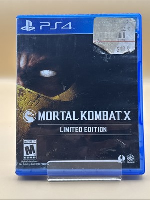 Mortal Kombat X Limited Edition (PlayStation 4 PS4)