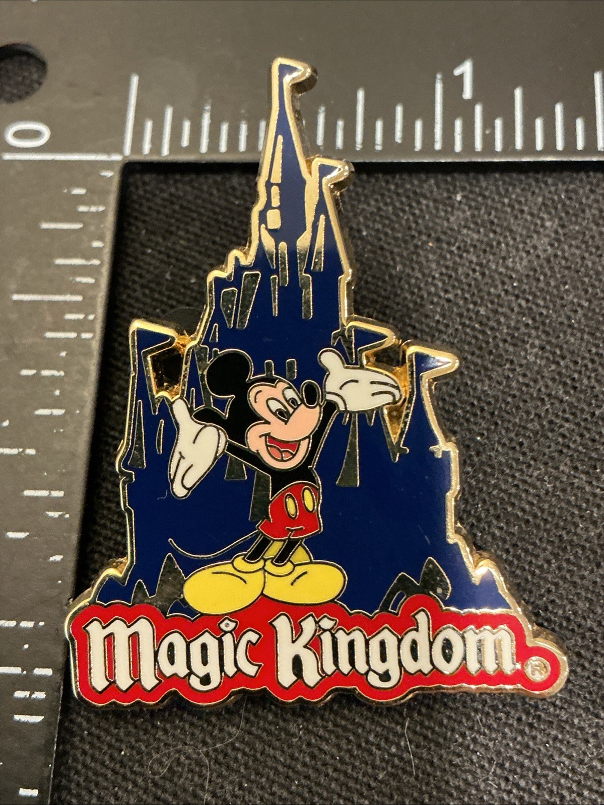 Walt World WDW 2007 Magic Kingdom Mickey Mouse Park Icon Logo Castle Disney Pin