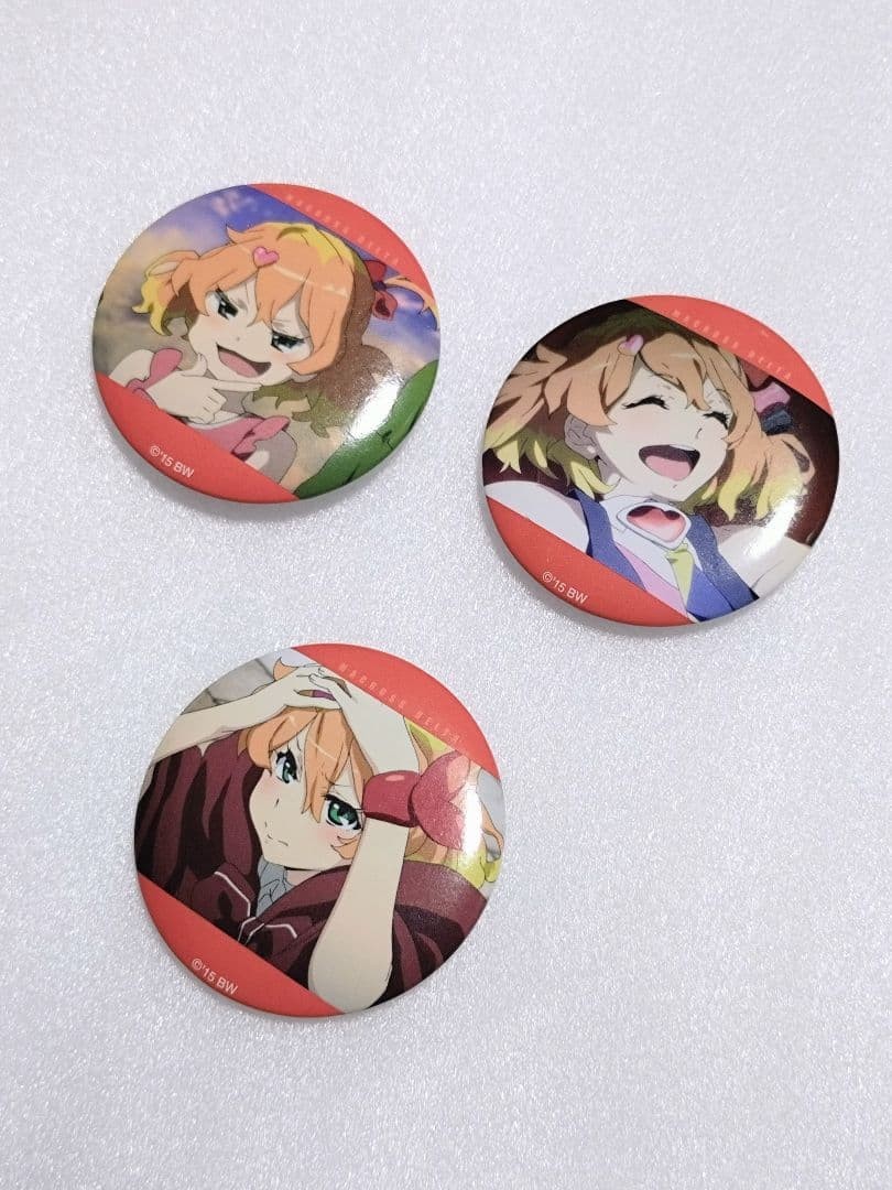 Macross Delta Character Badge Collection Freia ver 2015 5pc Set Pins