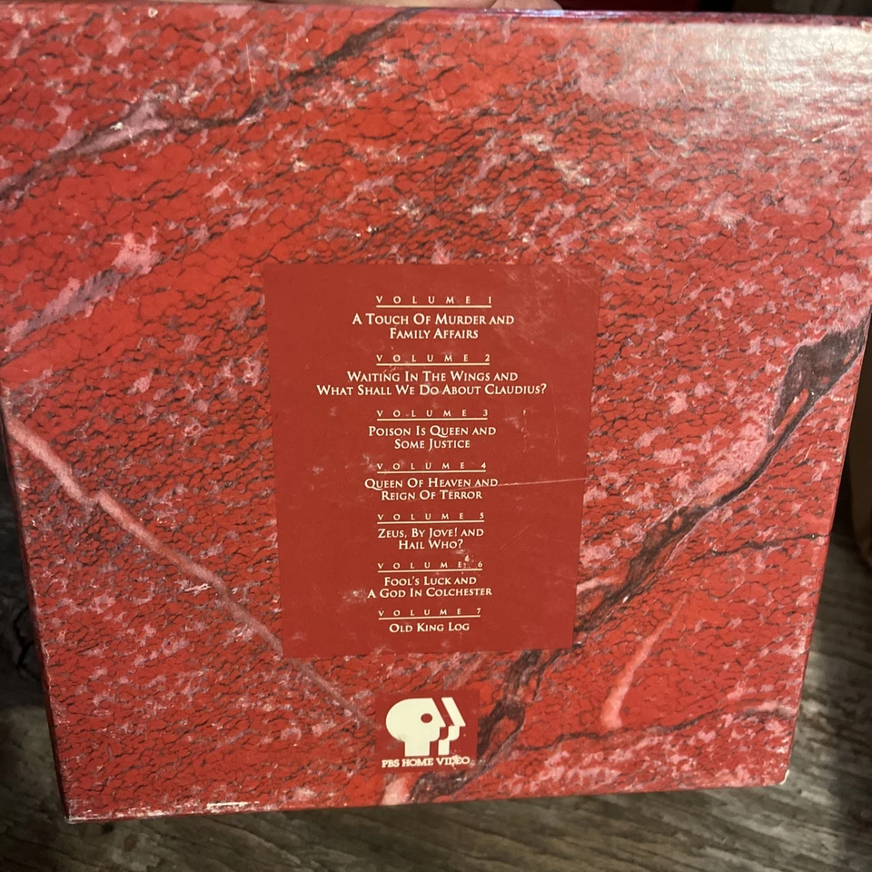 I, Claudius PBS Home Video – Complete 7 VHS Box Set – Vol 1–7 – Tested - Image 4 of 4