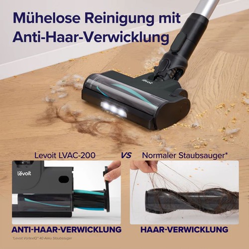levoit LSV-V201-GEUR Akku Staubsauger Akkusauger Sauger 180 Watt - Bild 2 von 7