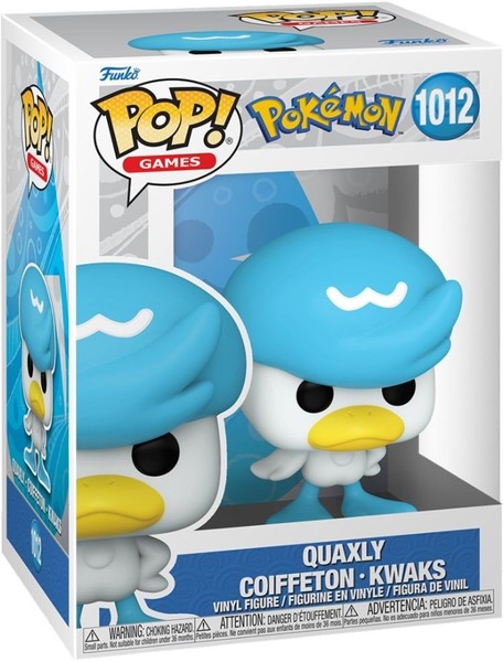 Gadget - Pokemon: Funko Pop! Games - Quaxly (Vinyl Figure 1012) -D- Funko-image