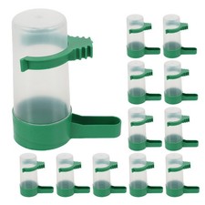 16 Pcs Small Bird Feeder Water Dispenser Drinkers for Cages Drinking Cup