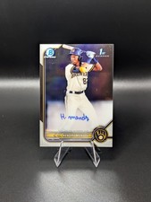 2022 Bowman #CPA-HM Hendry Mendez Chrome Prospects Autographs