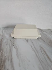Vintage Tupperware Butter Dish Double Stick Keeper Holder Almond 1512-4 w Lid