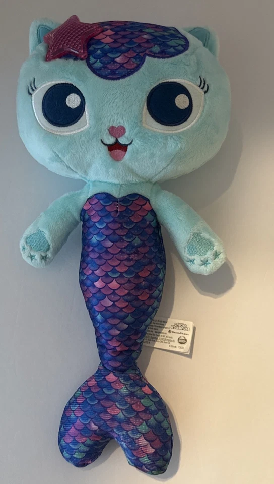 Gabby's Dollhouse 14-inch Interactive Talking MerCat Plush Kids Toys with Lights - Image 2 of 4