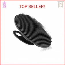 INNERNEED Soft Silicone Body Scrubber Handheld Shower Cleansing Brush, Gentle Ex