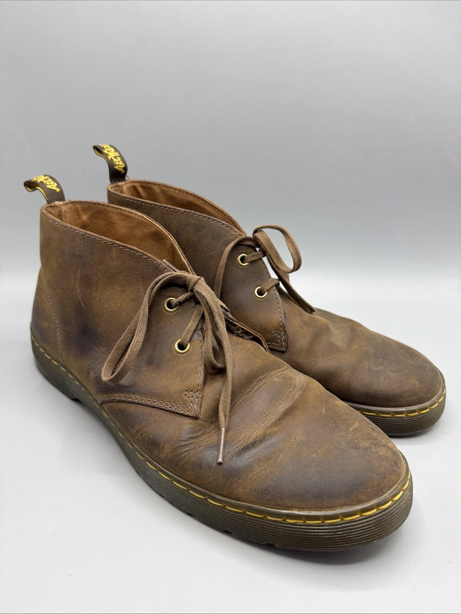 Dr. Martens Mens Brown Cabrillo Crazy Horse Leather Desert Boots 13 Dr. Martens Brown Desert Boots for Men for Sale | Shop New  main image 3