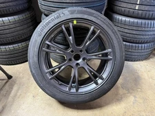 1x NEW OEM 2025 Tesla Model Y Wheel Gemini Charcoal Rim Continental Tire 100%