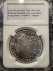 New Listing1879-S MORGAN DOLLAR BEAUTIFUL COIN *UNCIRCULATED* ENCAPSULATED