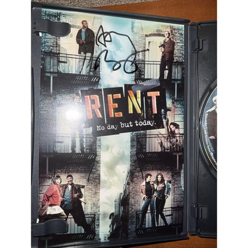 ANTHONY RAPP SIGNED RENT DVD & CD WITHOUT YOU BIOGRAPHY - Picture 2 of 3