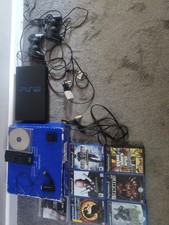 PlayStation 2 Fat PS2 Console Ps Perfect Oryginal All Working Box 2pad 7 Games