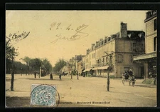 CPA Chatellerault, Boulevard Blossac-Sud 1907 